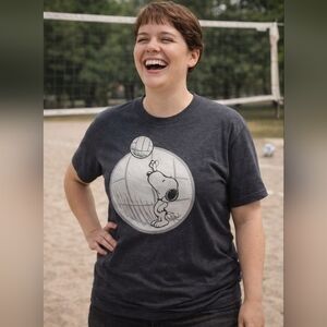 NWOT Snoopy soccer ⚽️ tee! Size small